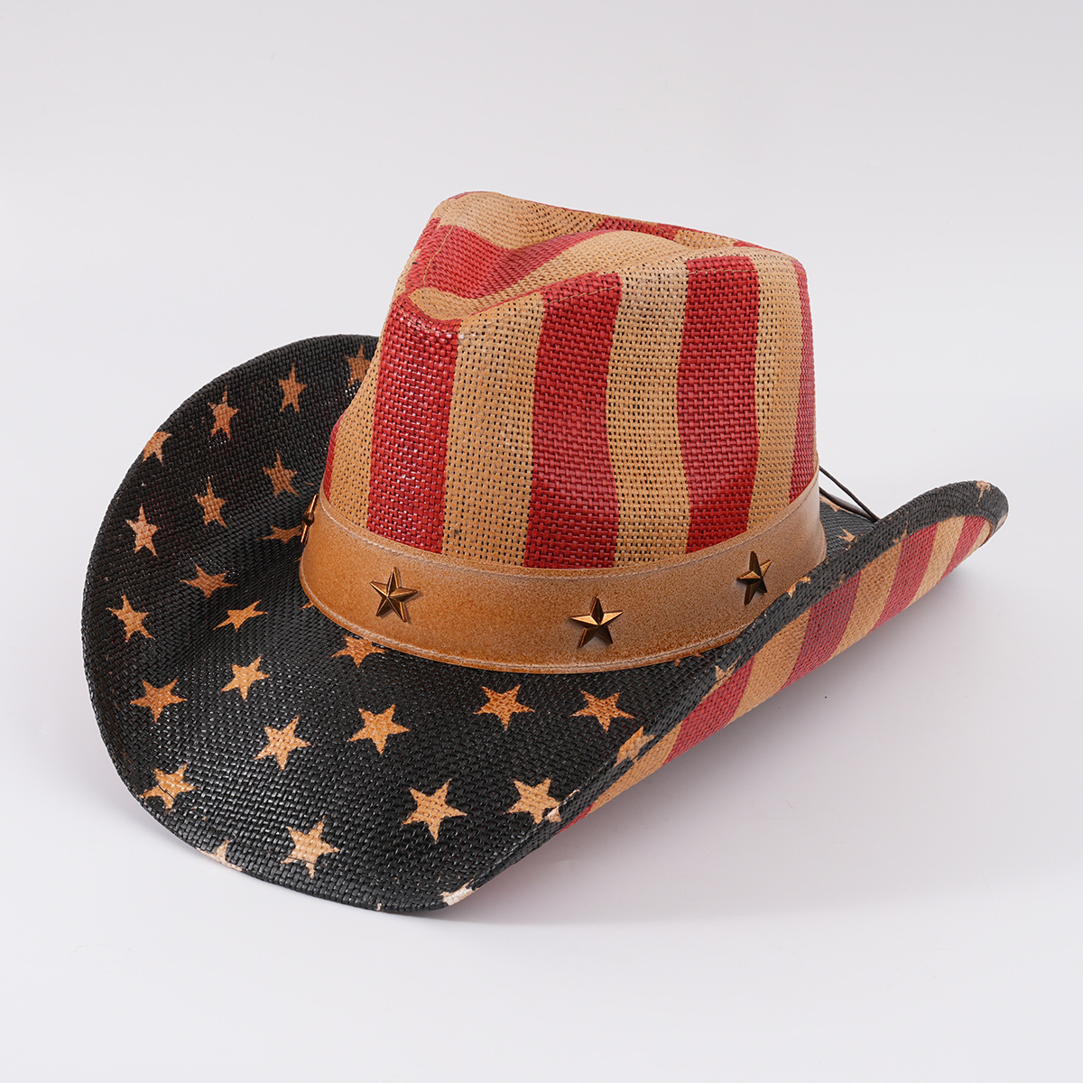 2024 Summer Sunshade Natural Straw Hats with Custom Logo Patch Surf Safari Panama Straw Hat for men fashion paper straw hat