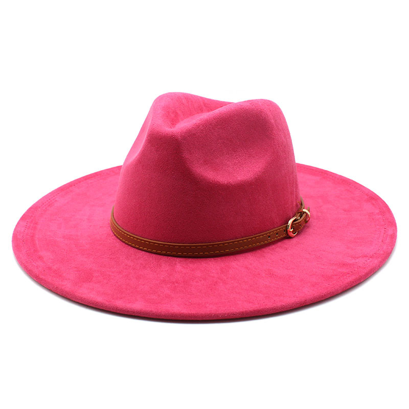 Custom 100% Australian Wool Felt Hat Body Stiff Wide Brim Hat Wholesale Fedora Hats For Women