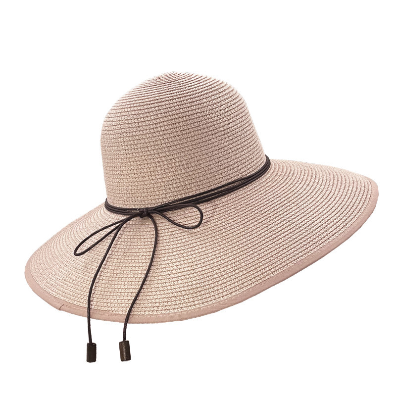 Custom Sunscreen Travel Seaside Vacation Western Straw Hat Straw Hat Women Men Straw Fadora Hats