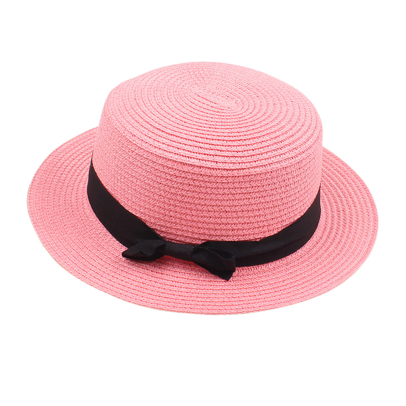Wide brim wholesale custom summer beach sun floppy paper straw hat for women