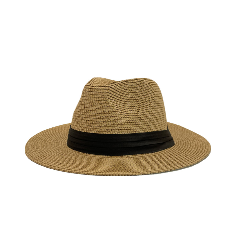 Fashion Elegant Ladies Summer Seaside Sun Beach Hat Wide Brim Women Floppy Large Size Straw Hats