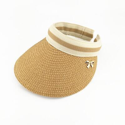 New Empty Sun Hat For Women Top Breathable Outdoor Activities Sun Hat Travel Foldable Large Wide Brim Straw Hat