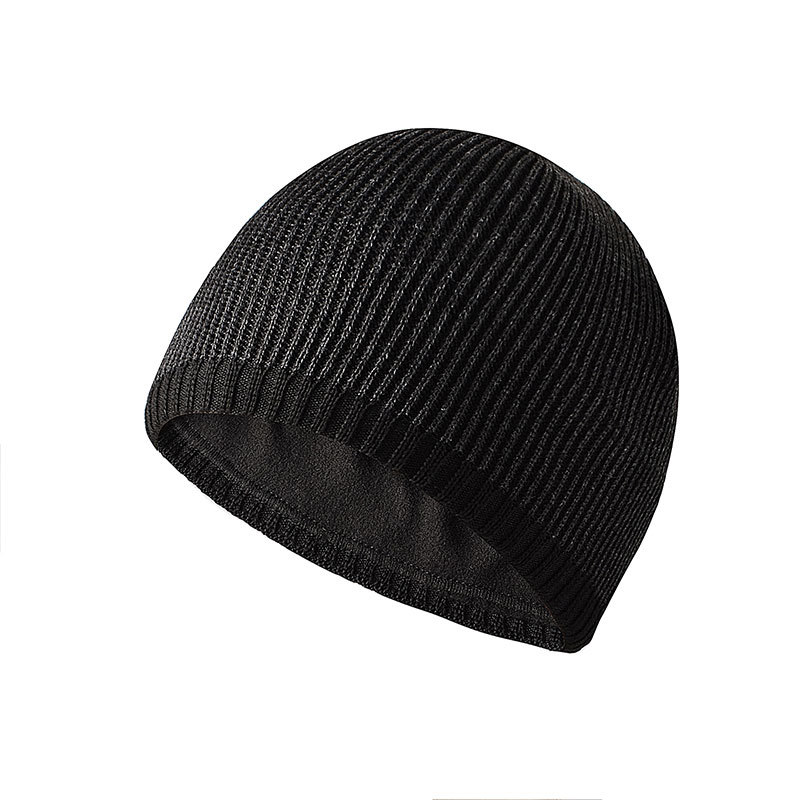Custom High Quality Fisherman Beanie Hat Winter Warm Knitted Ribbed Skull Beanie Hats Men Women